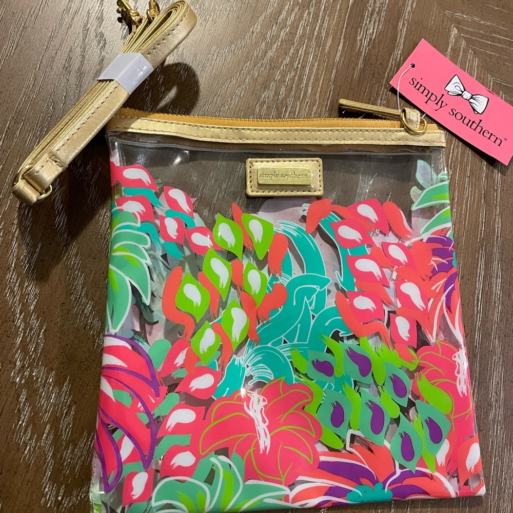 Simply Southern Clear Crossbody purse bag